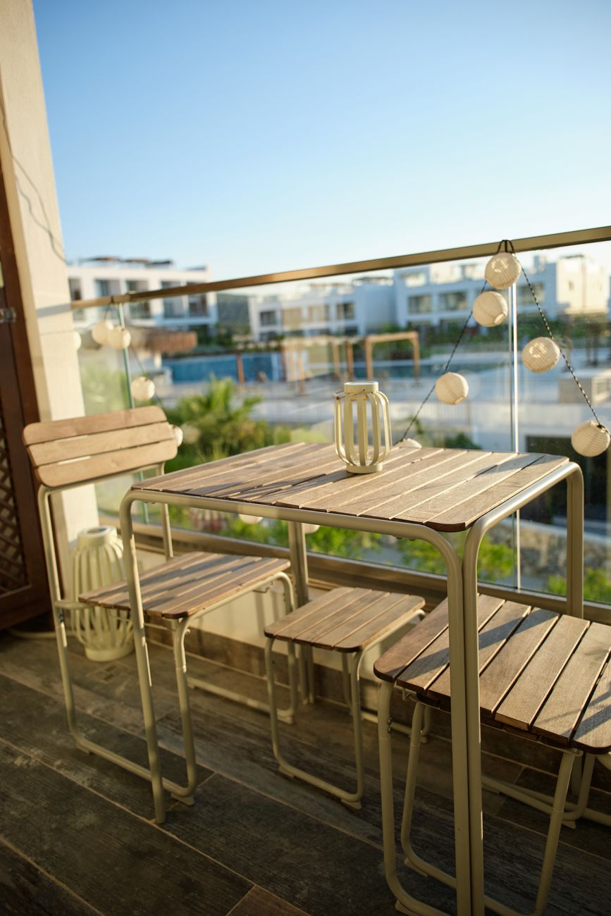 Mavi 1 — balkon s posezením