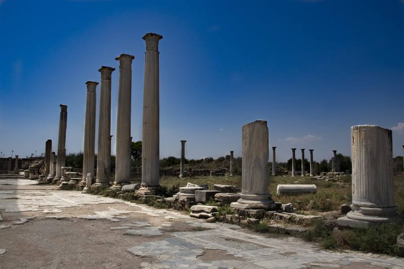 Salamis — antické ruiny